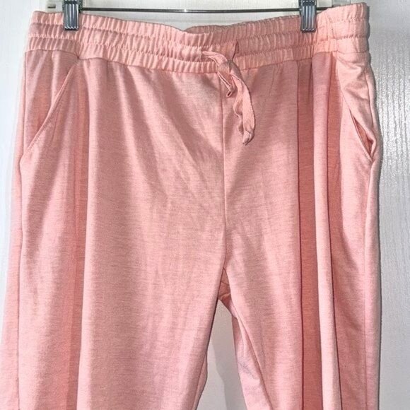 Joe Boxer Womens XL Pink Jogger Sweatpants - Picture 2 of 8